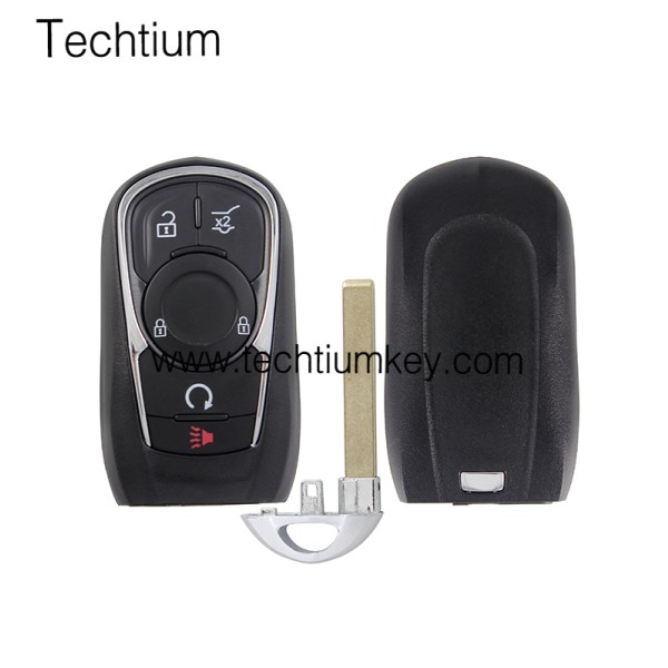 6 button remote key shell for Buick